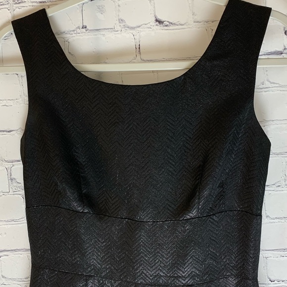 French Connection black slim fit shiny dress! - Picture 3 of 8